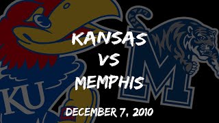 Kansas Jayhawks vs Memphis Tigers 2010