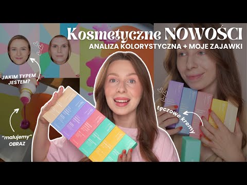 Kosmetyczne NOWOŚCI | Analiza Kolorystyczna | MOJE ZAJAWKI - malujemy obraz