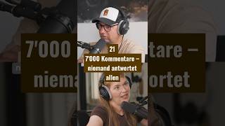 7'000 Kommentare – niemand antwortet allen