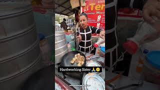 Hardworking Girl Fire Momos 🔥🔥 #shorts #tenzimomos #streetfood #indianstreetfood #firemomos #momos