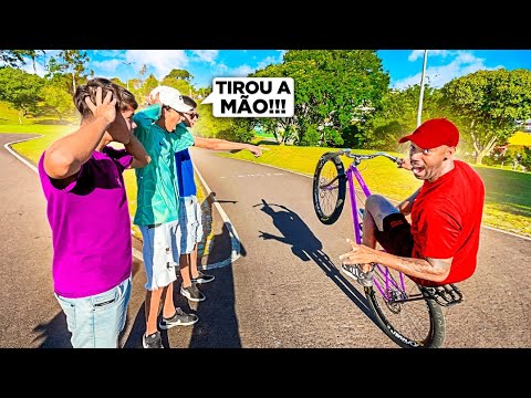 Aprendi Mandar a Manobra IMPOSSÍVEL com a Bike Montadinha