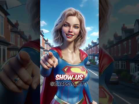 Supergirl tries to see Spider-Man’s real face! - Harley Quinn and Catwoman help her!⛔#shorts #marvel