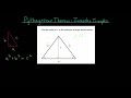 Triangles and the Pythagorean Theorem