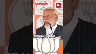 PM Modi Accuses TMC Congress of Blocking 33% Women’s Reservation in Bengal