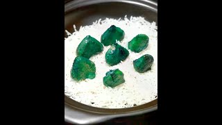 今天都是绿色的  #mukbang #food #cooking