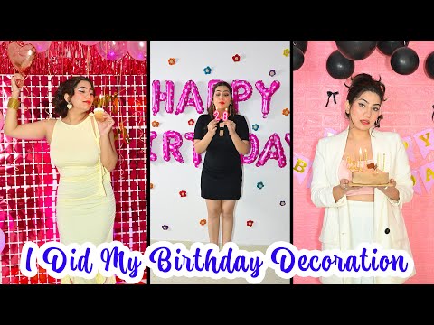 5 Cute &  Easy Birthday 🎂 Decoration Ideas | Anishka Khantwaal |