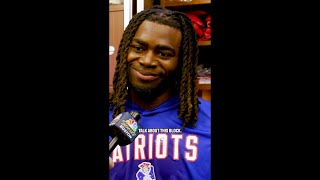 Rhamondre Stevenson breaks down his BIG rushing touchdown in win over Ravens