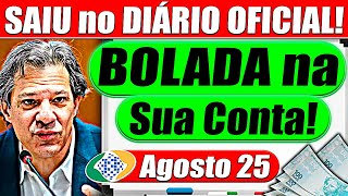 INSS APROVA e LIBERA BOLADA NA CONTA em AGOSTO 2025 - JÁ FOI APROVADO!