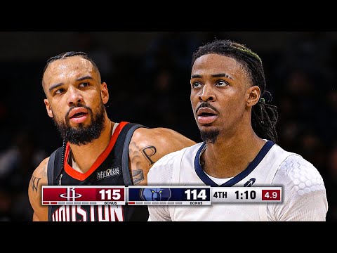 Rockets vs Grizzlies 😱 INTENSE ENDING - FINAL 5 MINUTES 🔥