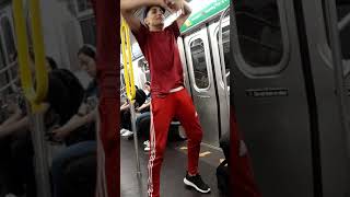 New York Brooklyn Subway Streetdancer, 06.09.2019