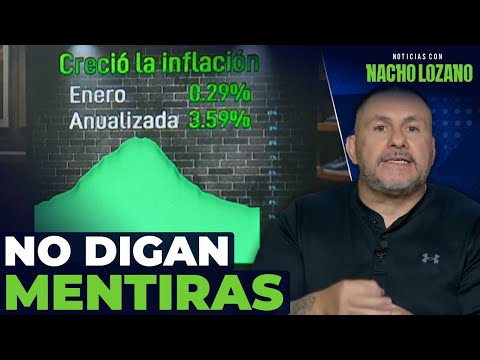 INEGI reporta inflación de 3.59%, pero no ha bajado | Noticias con Nacho Lozano