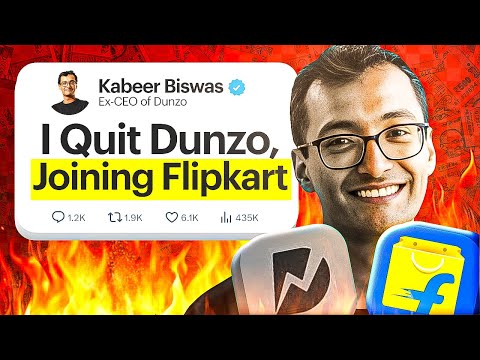 Kabeer Biswas Leaving Dunzo to Join Flipkart Minutes - Indian Startup News 243