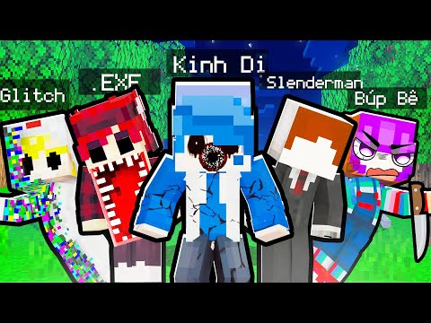 10 Người Bạn KINH DỊ Trên 1 Block Trong Minecraft