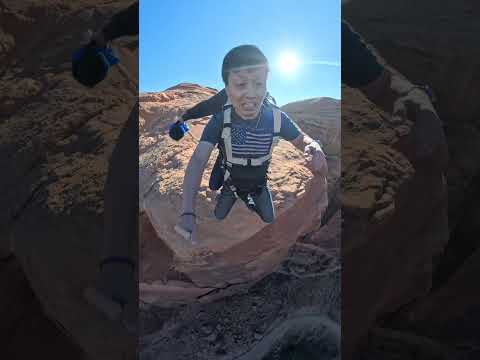 Could you get to the edge of the cliff knowing your are about to BASE jump? #youtubeshorts #basejump