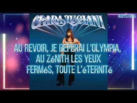 Paroles : Clara Luciani Au revoir