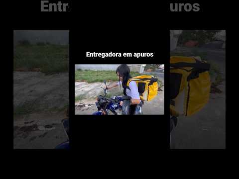 Encontrei uma entregadora em apuros #shorts
