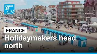 YouTube video thumbnail: French Holidaymakers Head North to Enjoy Cooler Destinations