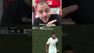 Mbappe hakeme kaptanlık bandını veriyor