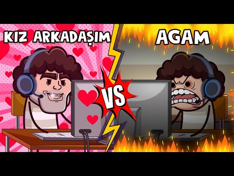 Kız Arkadaşım VS Agam (En Komik Animasyonlar)