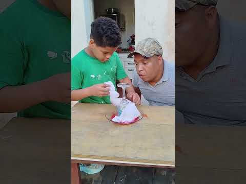 desafio engraçado pai e filho #desafioengraçado #paiefilho