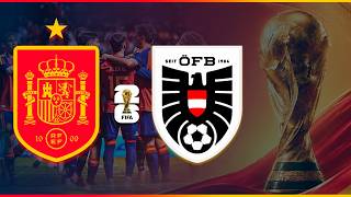 🔴[PARTIDO EN VIVO] ⚽ESPAÑA - AUSTRIA | DIECISEISAVOS DE FINAL del MUNDIAL 2026