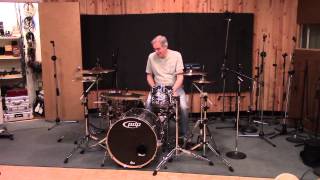 Eric Rachael - Trax East Studios on drummer Thomas Finch