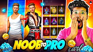 I CHALLENGED HIM TO MAKE NOOB LEVEL 2 ID TO ULTRA PRO ID BOUGHT EVERYTHING -GARENA FREE FIRE