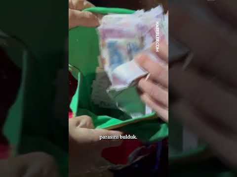 Temizlik görevlileri, çöpte buldukları para ve altınları sahibine teslim etti