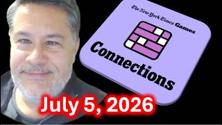 Art Plays Connections For Sunday July 5