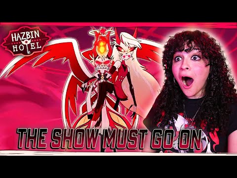 WHAT?! *• LESBIAN REACTS – HAZBIN HOTEL – 1x08 "THE SHOW MUST GO ON” •*