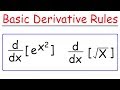 Differentiation Techniques and Rules