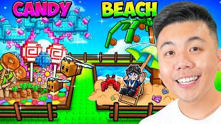 I Built BIOMES in Grow a Garden! (Roblox)