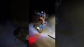 grom wheelies at night#motorcycle