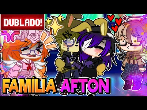 [ DUBLADO ]  24 HORAS - FAMILIA AFTON presos numa sala! 😱 - Versão: GIGI CAT | GACHA CLUB