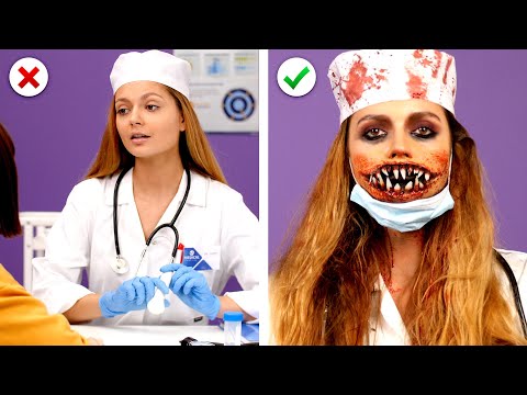 IDEEN FÜR HALLOWEEN | GRUSELIGE MAKE-UP UND KOSTÜM