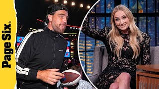 Sophie Turner's accidental flirting, Travis Kelce's sweet nod to Taylor | Page Six Headlines