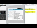 Logarithmic Equations with TI Inspire
