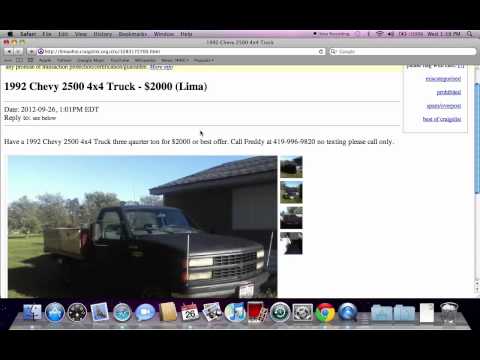 Trucks For Sale Craigslist Ohio - 07/2021