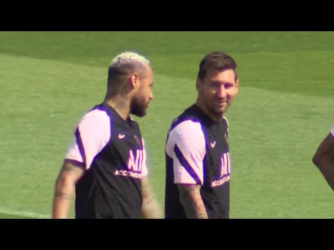 Messi Trains With PSG Ahead Of Strasbourg Clash