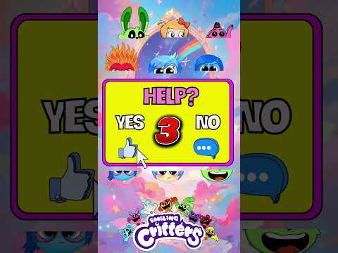 Smilling Critters Vs Inside Out 2 pass the IQ test level 789 #shorts #missdeight #insideout