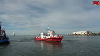 26.04.2026 Warnemünde Port Party, alle fahren wieder zu ihrem Liegeplatz.