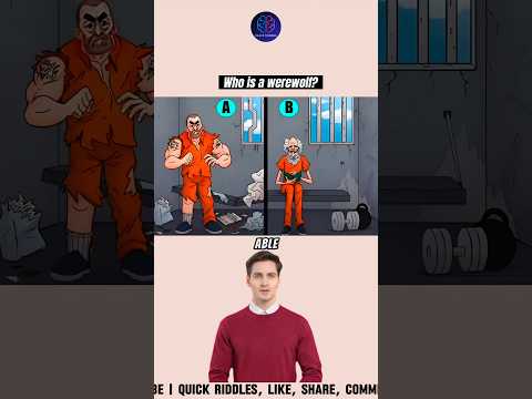 Who is a Werewolf? #quiz #riddle #riddleoftheday #viral #shorts