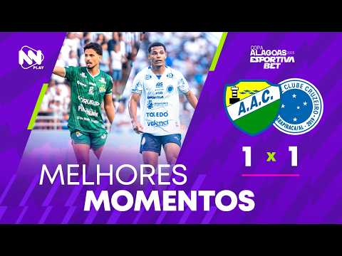 Coruripe-AL 1 x 1 Cruzeiro-AL