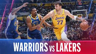 LAKERS vs WARRIORS GAME HIGHLIGHTS | Doncic Leads LA to Season-Opening Win