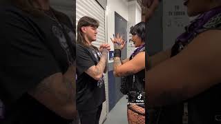 Rhea Ripley and Dominik Mysterio #rhearipley #dominikmysterio #wwe