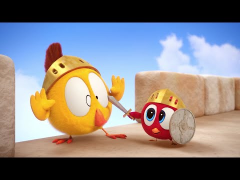 O duelo | Onde está Chicky? | Pintinha amarelinho | Coleção desenhos animados Infantil | Episódios