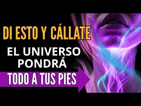 DI esta única PALABRA, pero NO SE LO DIGAS A NADIE (Manifiesta Todo Lo Que Deseas)