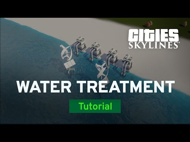 Building a Water Treatment Plant with Distanced | Modded Tutorial | Cities: Skylines