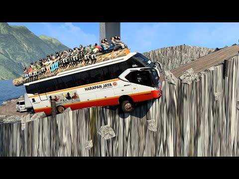 #27 World's Driving Challenge on Narrrow Roads : Surviving in Extreme Conditions [2K]