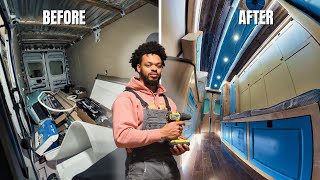 I Turned an Unfinished Van Build Into a Dream Camper Conversion | Full Build Start to Finish